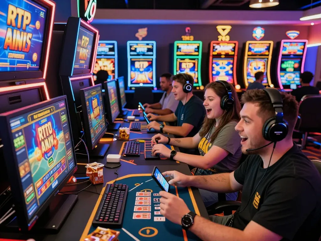 Players enjoying exciting games at 789 Club, link tải 789 club active for seamless gaming experience.