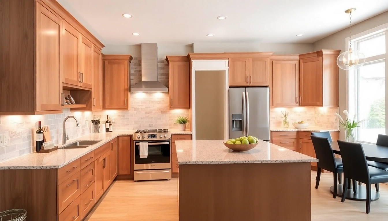 Abethu Builders transforms a dated kitchen into a modern, functional space with stylish cabinetry.