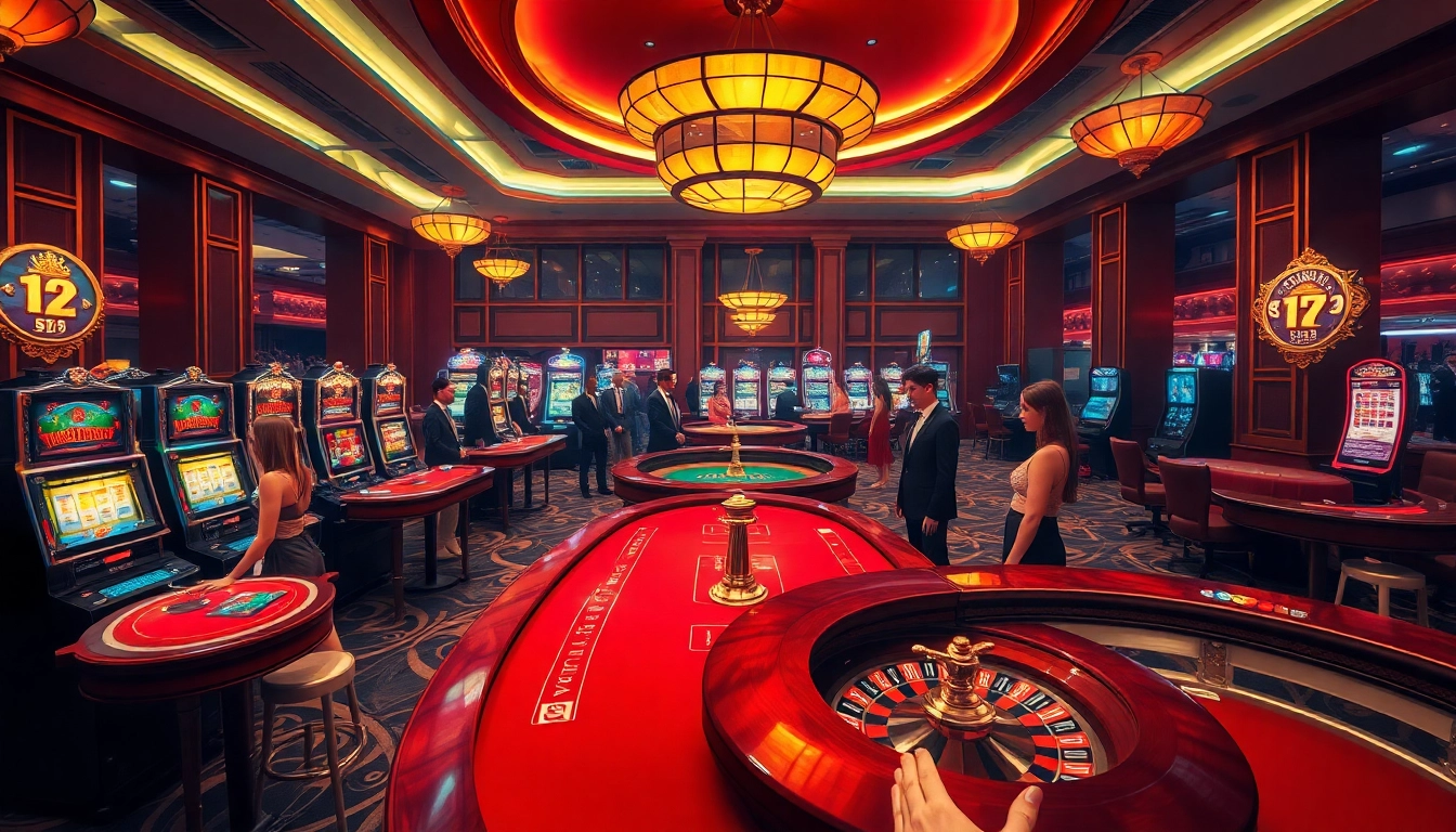 Experience thrilling gameplay at vz99 casino with vibrant tables and exciting slot machines.