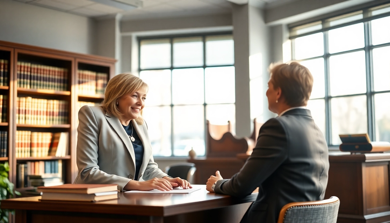 Consulting with a family attorney at https://www.stpetefamilyattorney.com in a professional law office.