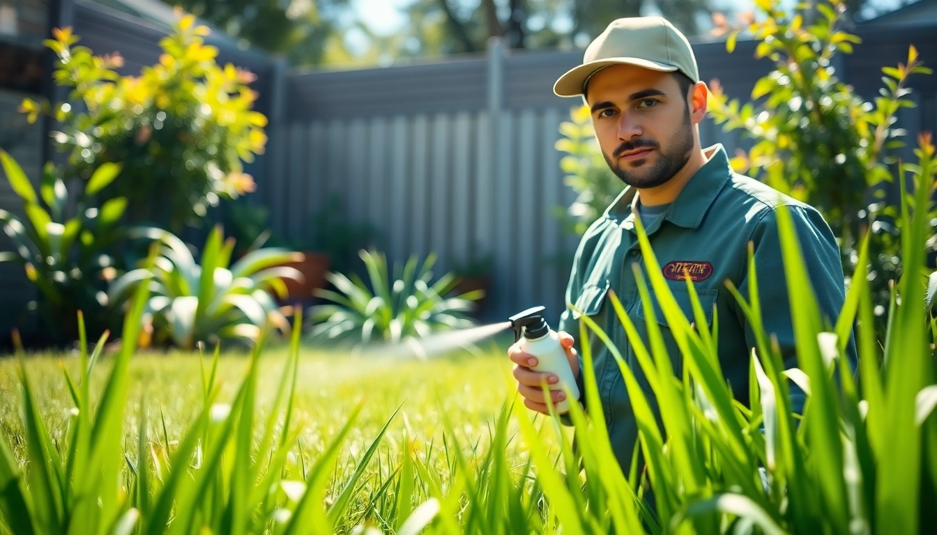 Providing home insect treatment service while ensuring a pest-free environment.