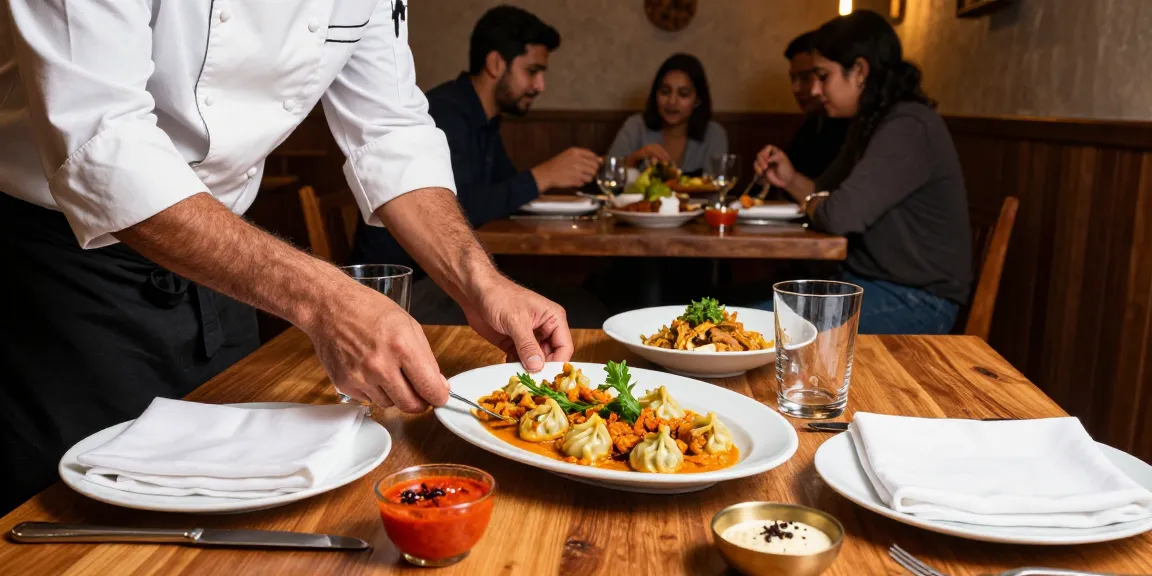 rokok88 alternatif dining experience with authentic Indian curry and Nepalese momo in cozy restaurant setting