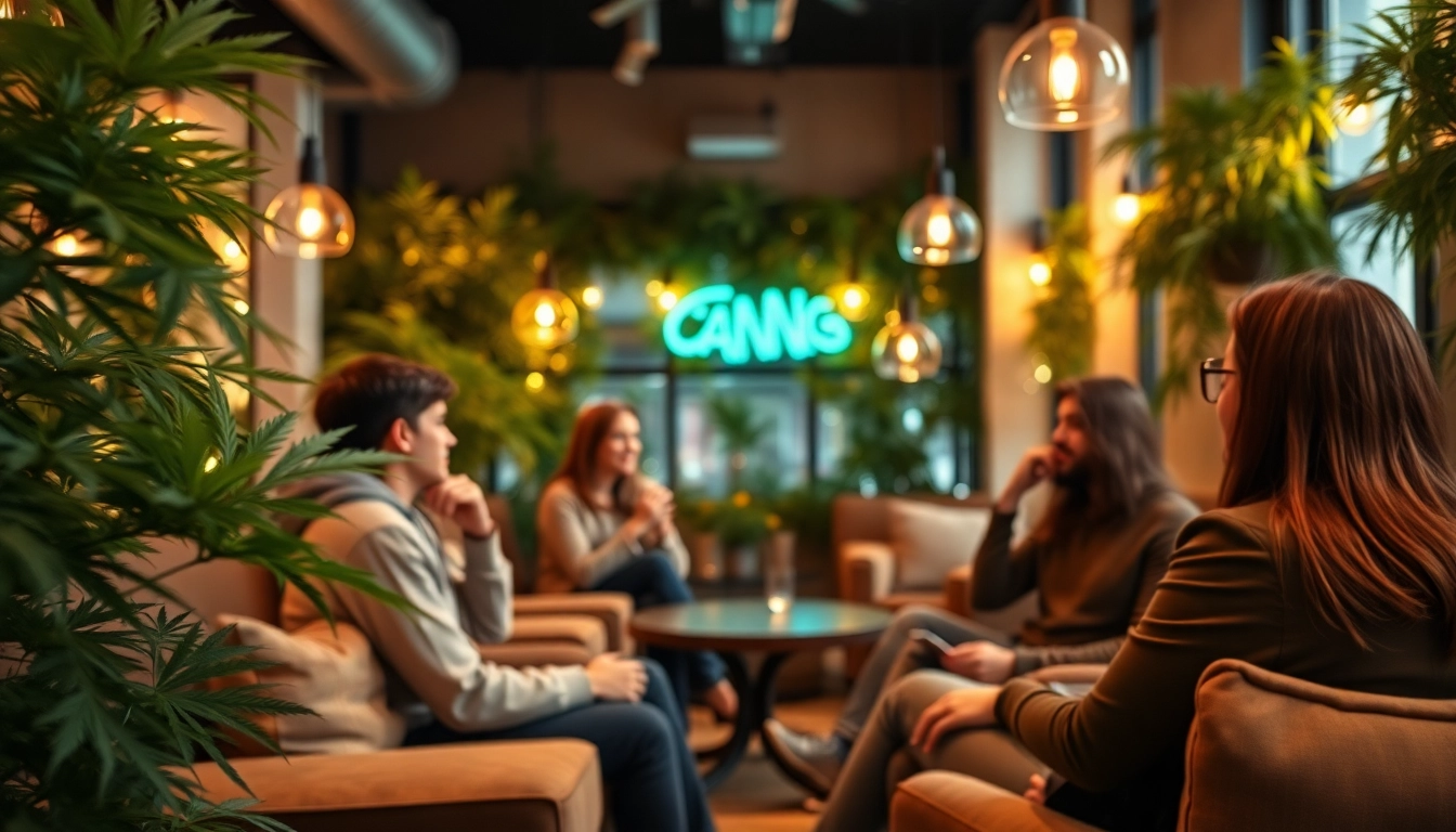 Erleben Sie die entspannte Atmosphäre eines cannabis club hamburg mit stilvollem Ambiente.