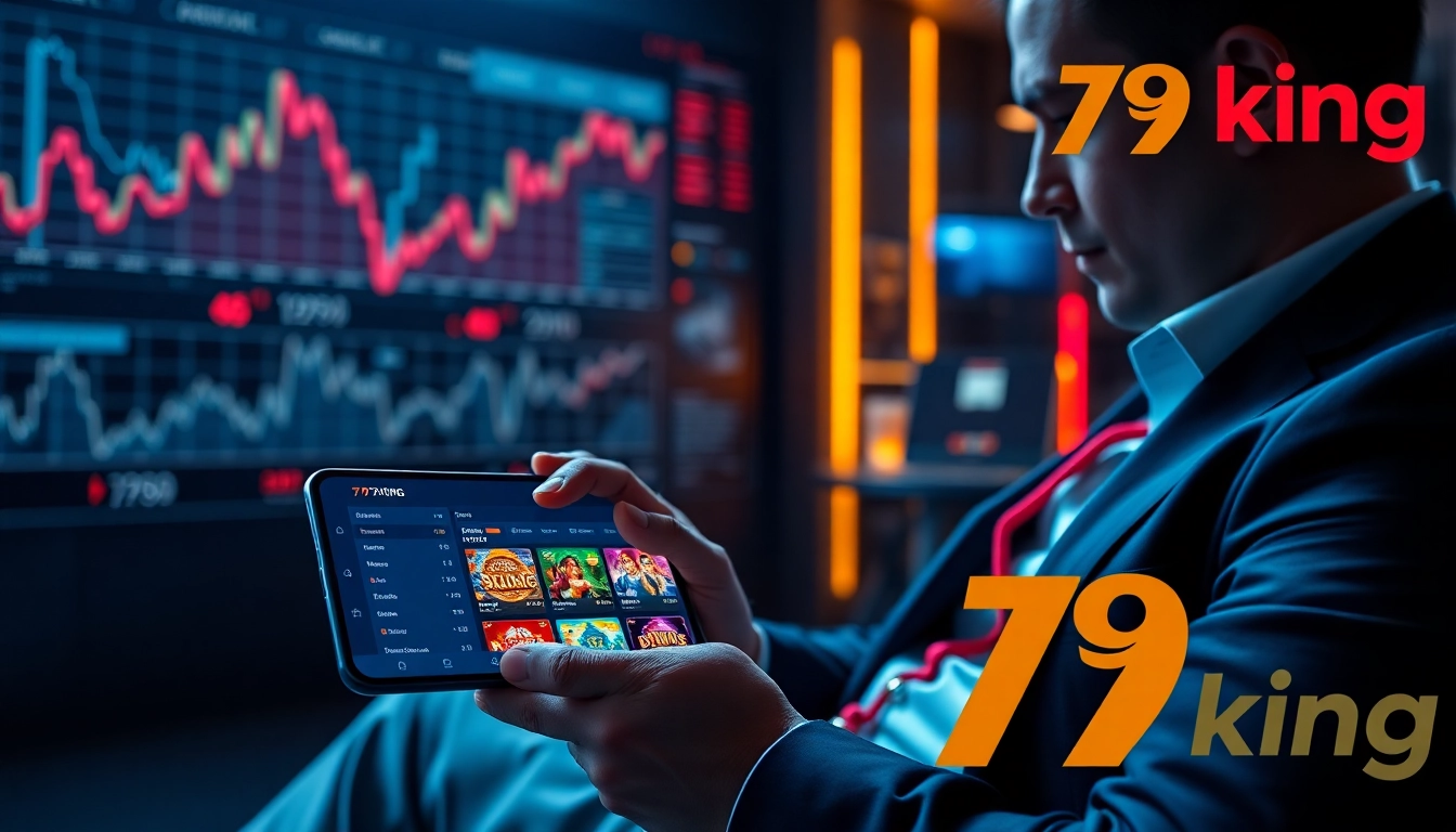 79king online betting interface on a smartphone with secure, high-odds visuals