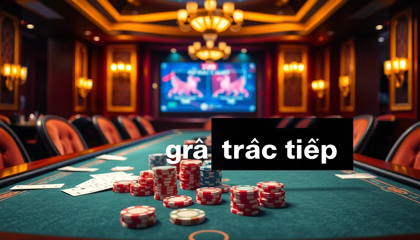 Experience quality đá gà trực tiếp live streaming with vibrant casino elements.