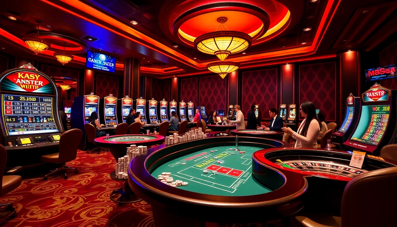KJC AC 1 brings the excitement of blackjack and roulette to life with vibrant casino imagery.