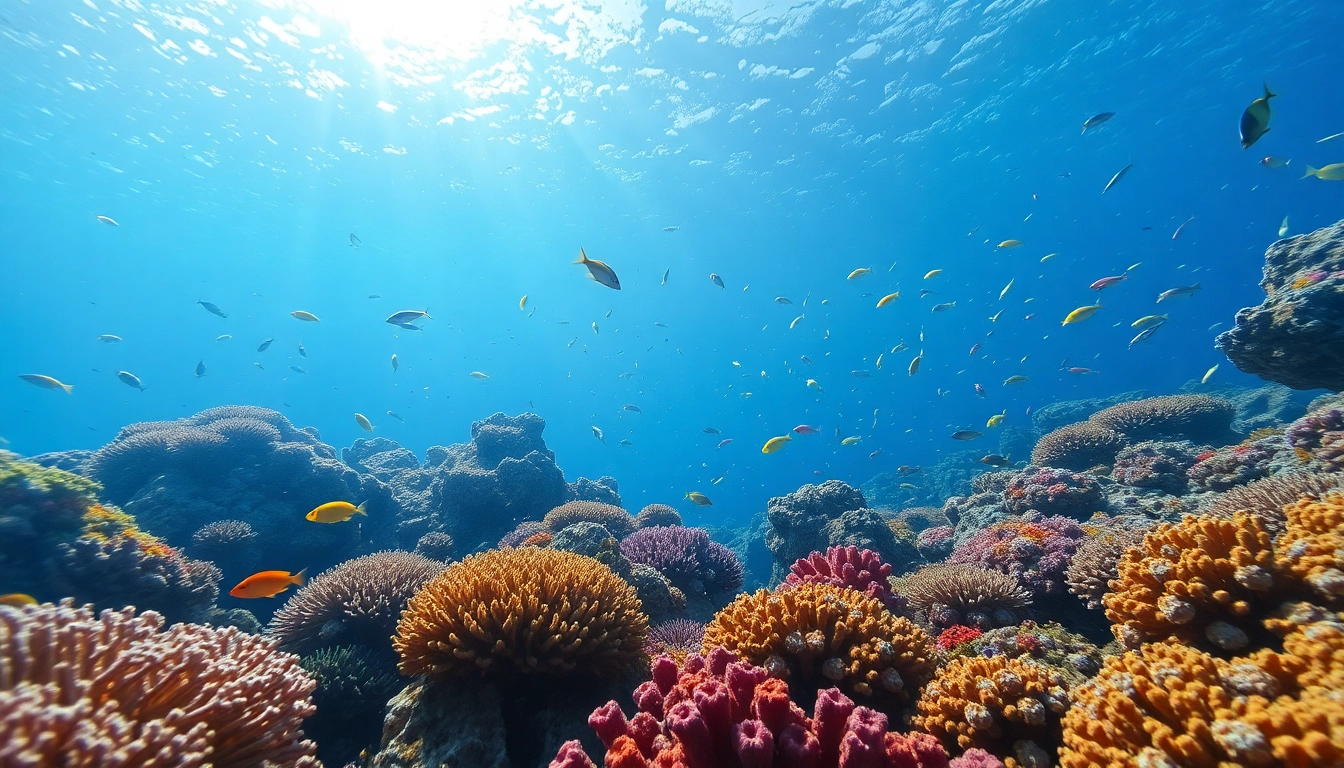 Verken de Reef geuren met levendige zeedieren en kleurrijke koraal, die de oceaan tot leven brengen.