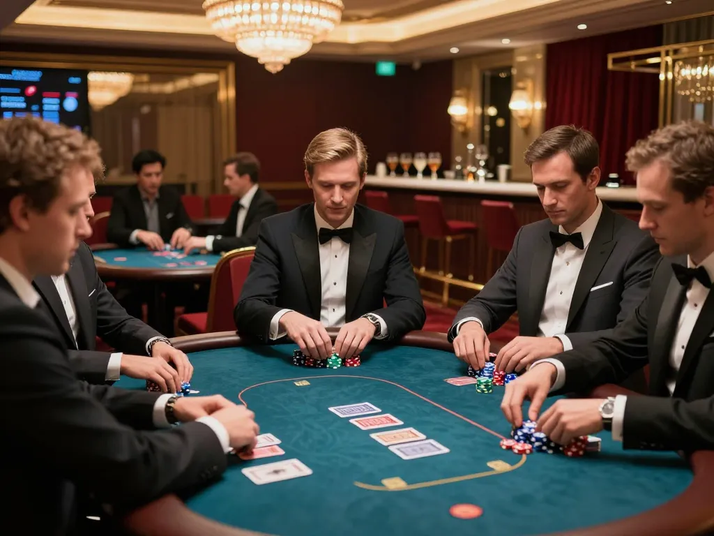Experience the thrill of high-stakes poker at https://g28.nl/ with players showcasing their strategies.