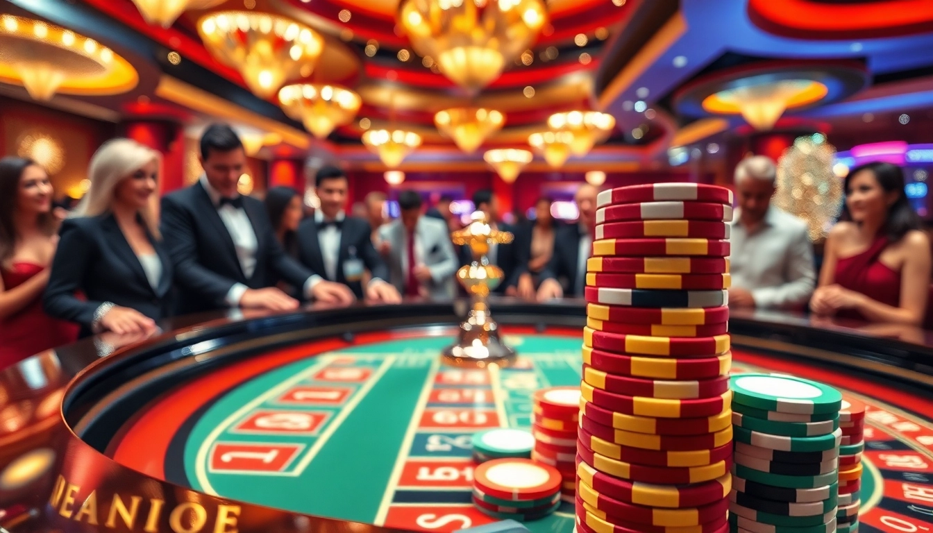 Gerakan mendebarkan pemain pada meja roulette di bbni4d menghadirkan suasana kasino yang mewah.