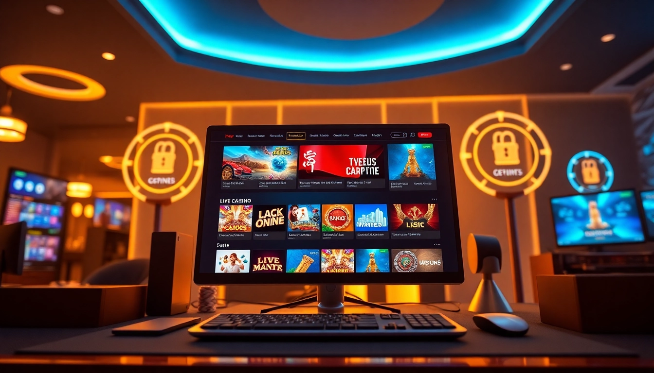 TV88 digital casino interface showcasing games and user-friendly design, emphasizing security and engagement.