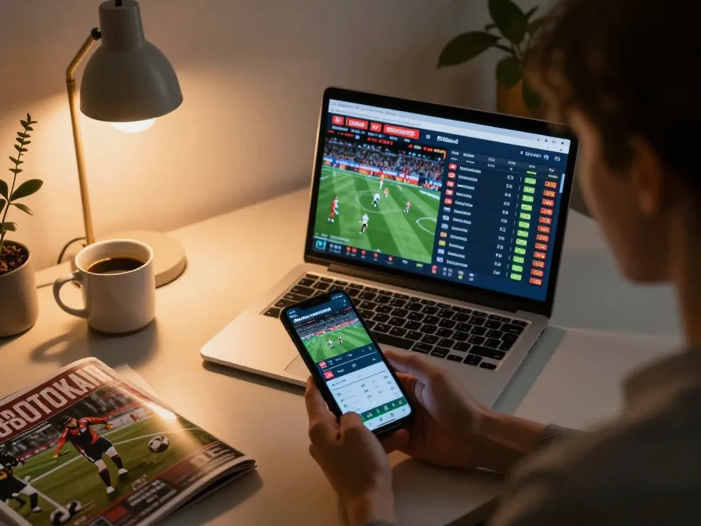 Betting on favorite sports teams at 388bet with engaging live odds on a laptop.
