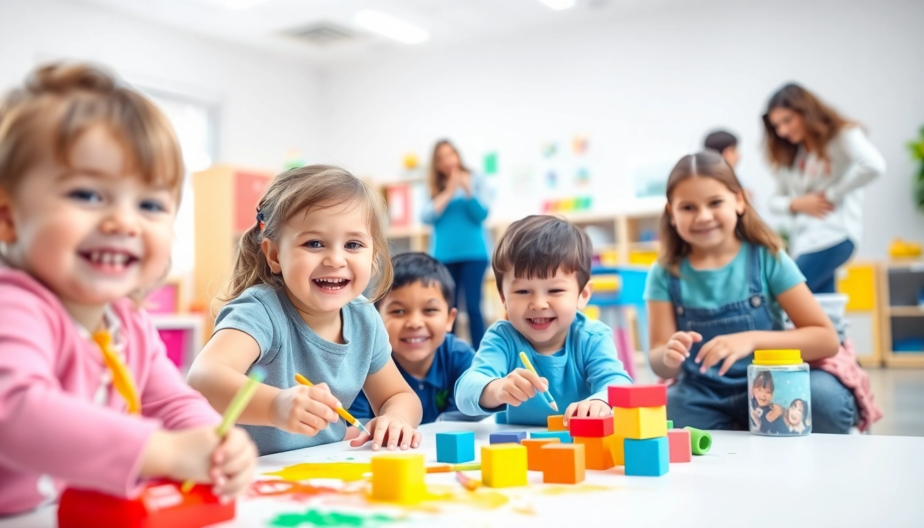 Engaging children at https://juniorsjunction.com enjoying a vibrant learning environment.
