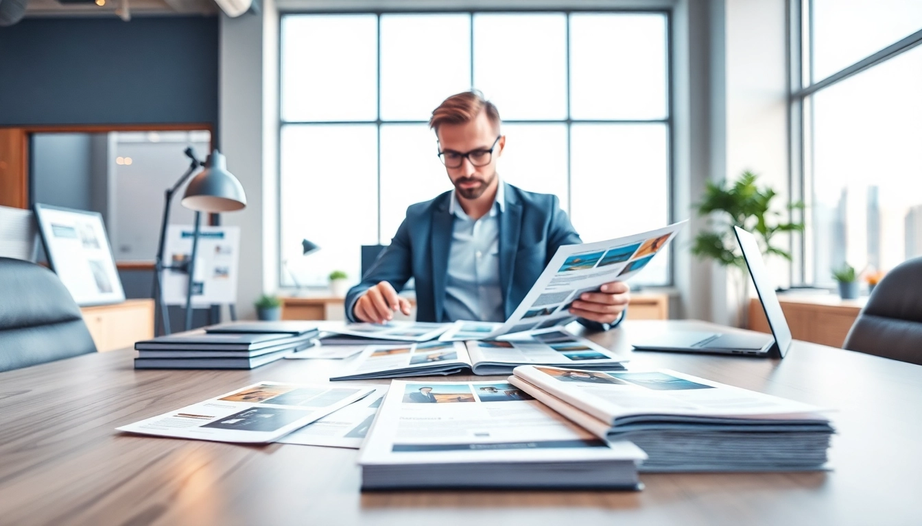 Enhance your marketing with Apex Direct Mail strategies evaluated in a modern office.