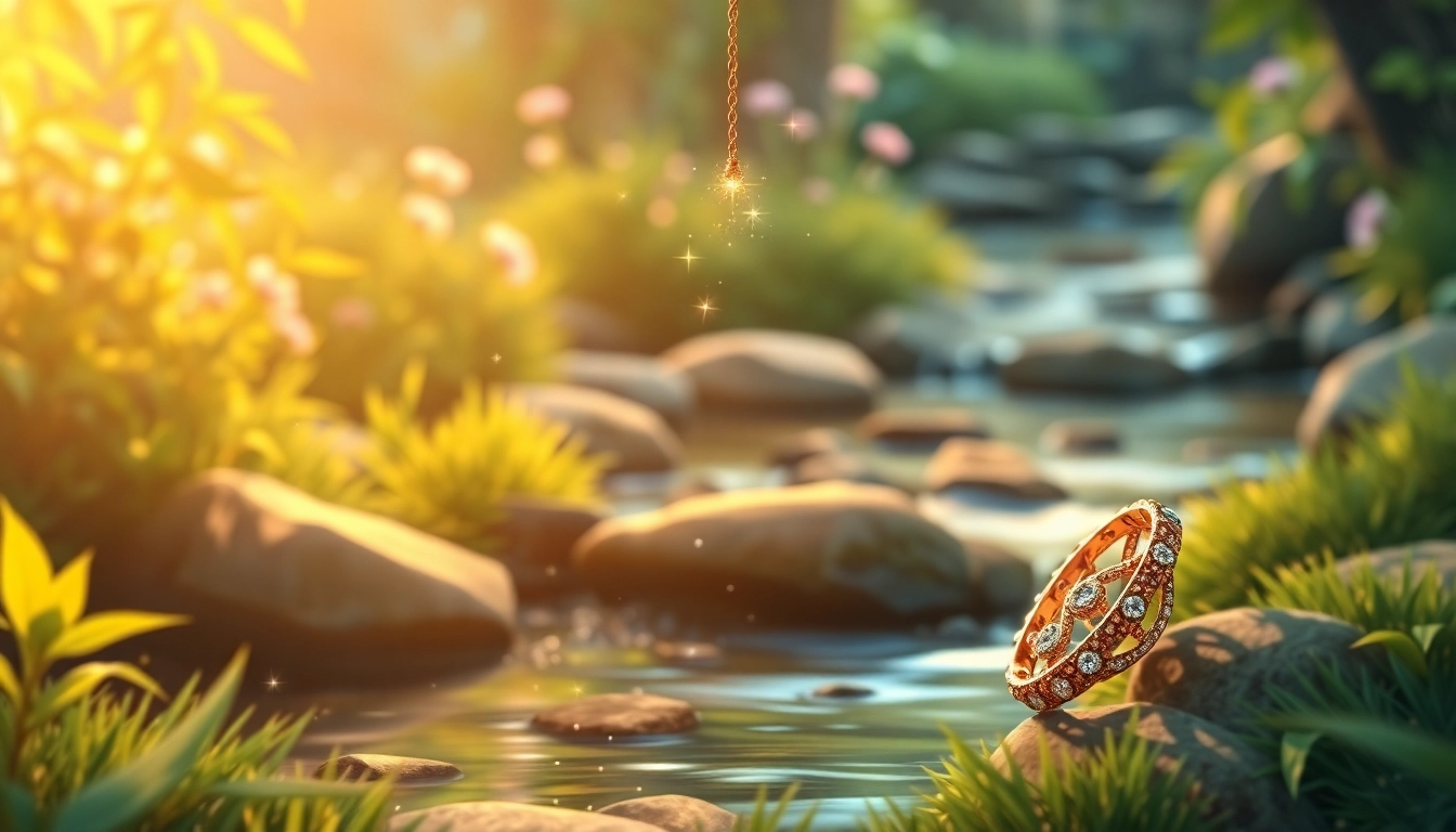 Symbolic representation of the spiritual meaning of jewelry falling off with falling jewelry.