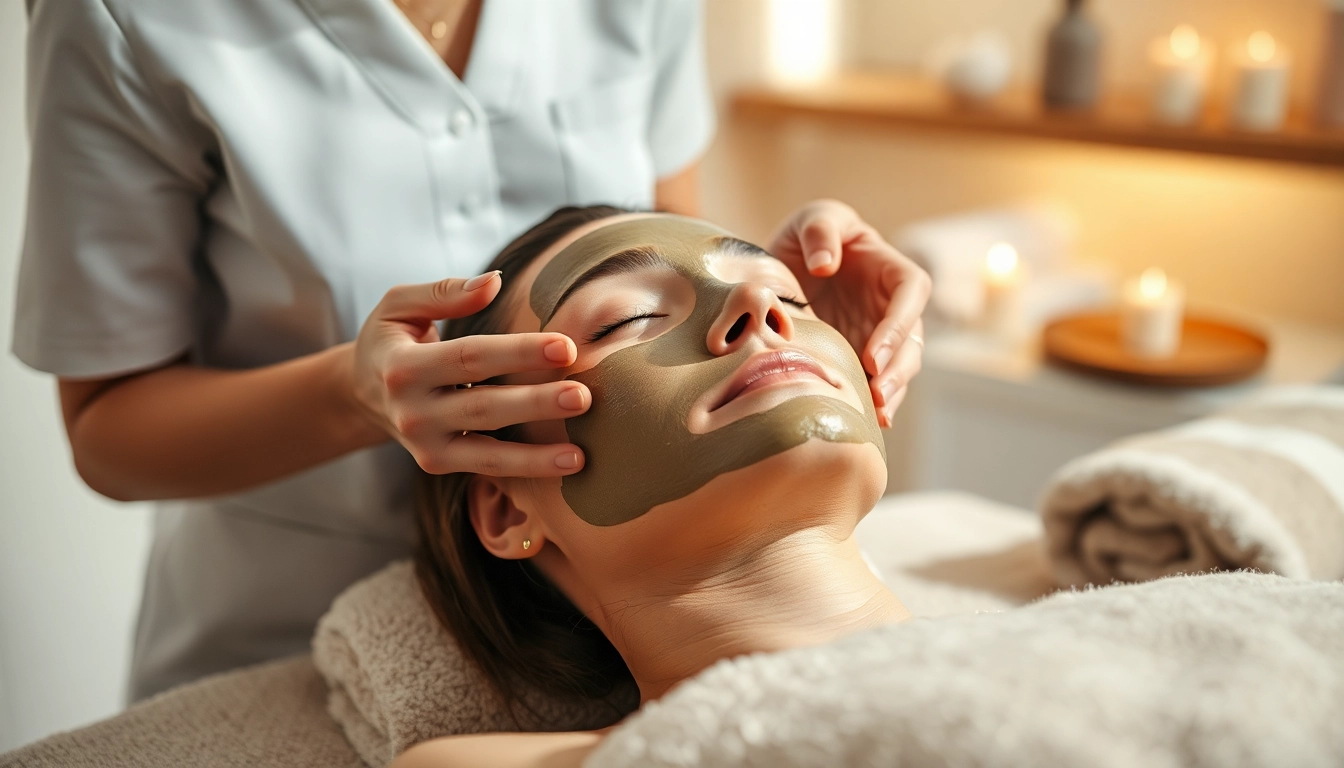 Experience a rejuvenating facial near me with professional treatment in a soothing spa.