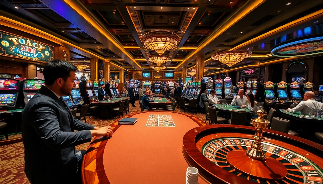 Experience the thrill of gambling at RR88 with exciting casino tables and vibrant slot machines.
