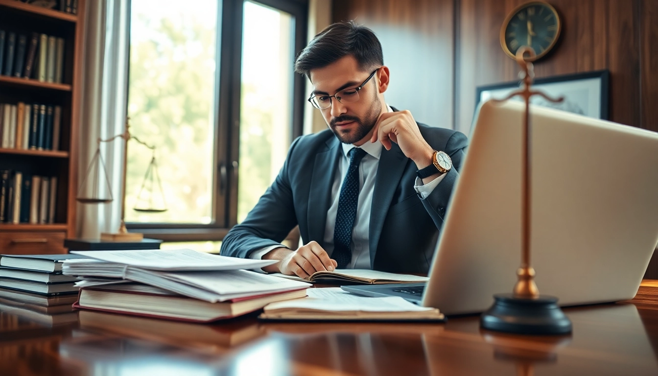Tim Grabe helping clients with personal injury claims at https://www.timgrabeattorney.com in a professional office setting.