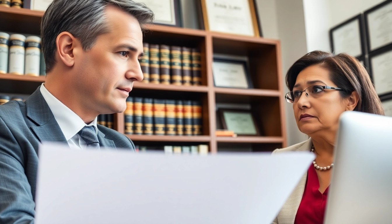 Consultation with an Orlando Personal Injury Lawyer, showcasing professionalism and trust.