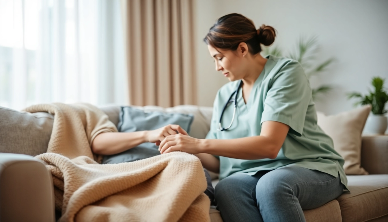 Caring interaction in respite care austin tx, showcasing compassion and support.