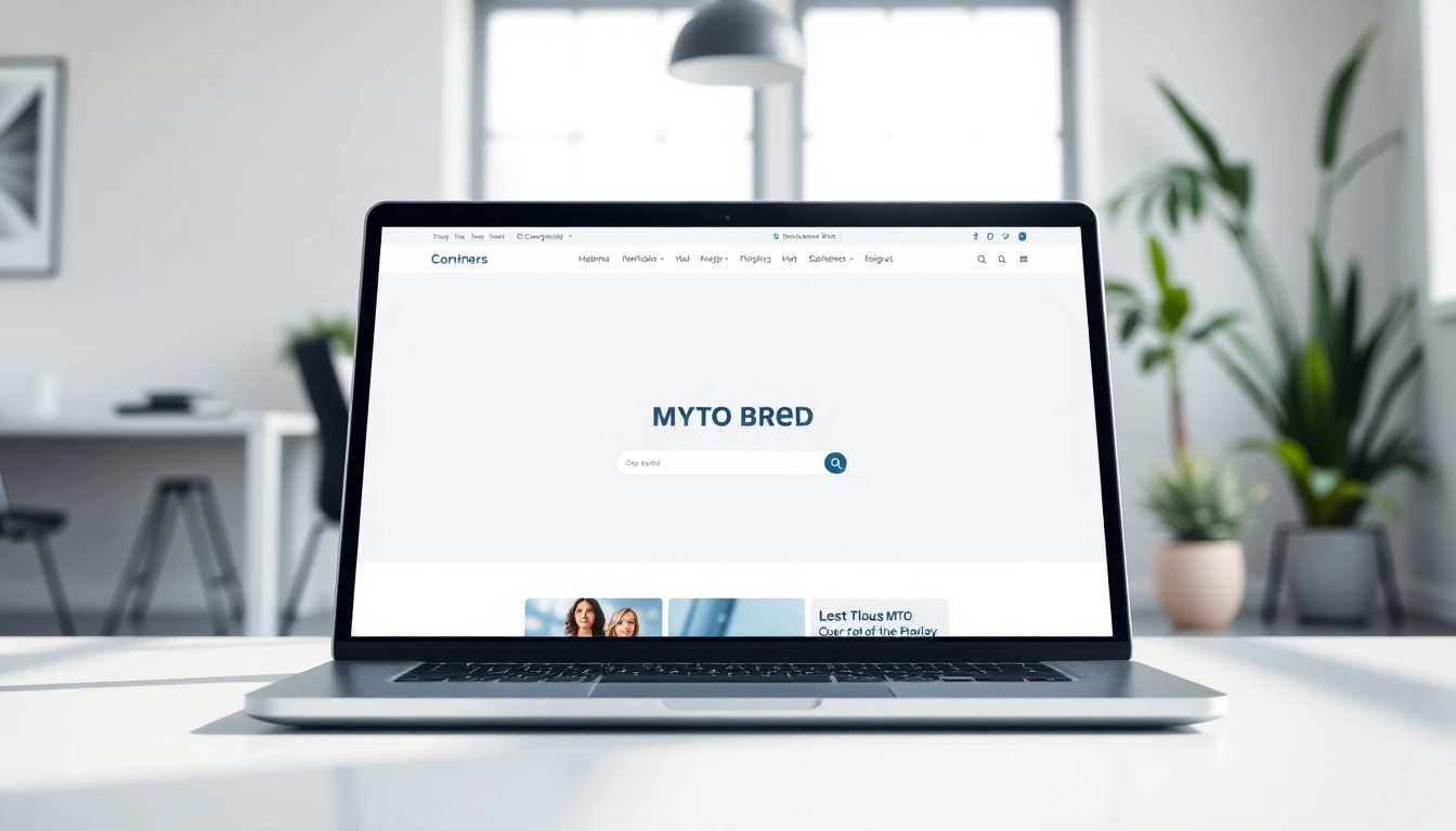 Showcasing the website https://rr88c.mobi/ on a laptop in a modern workspace for optimal user engagement.