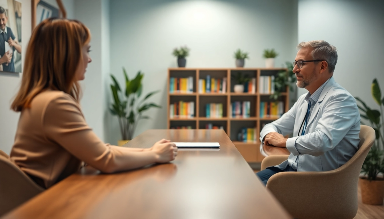 Engaging discussion with the best psychiatrist in dubai showcasing professional support.