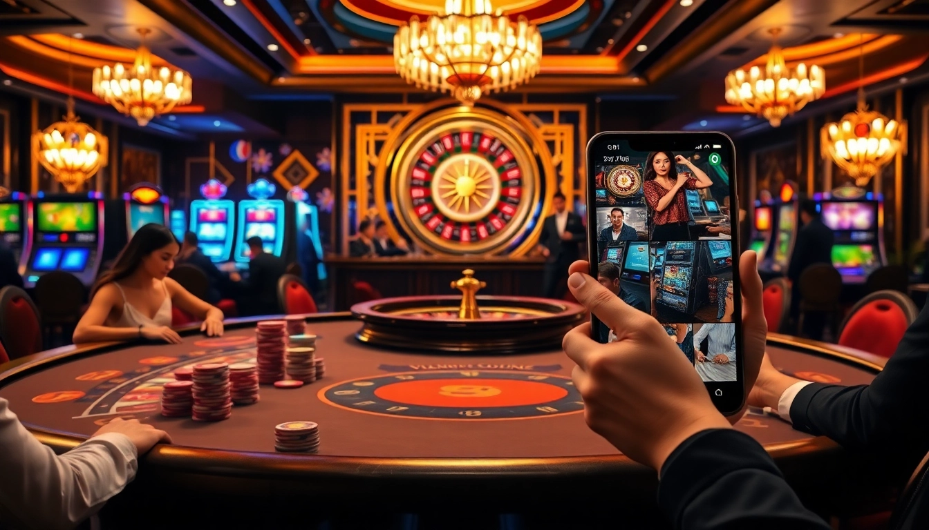 Experience thrilling gambling action at VMAX with multiple games; xem chi tiết gaming opportunities and promotions.