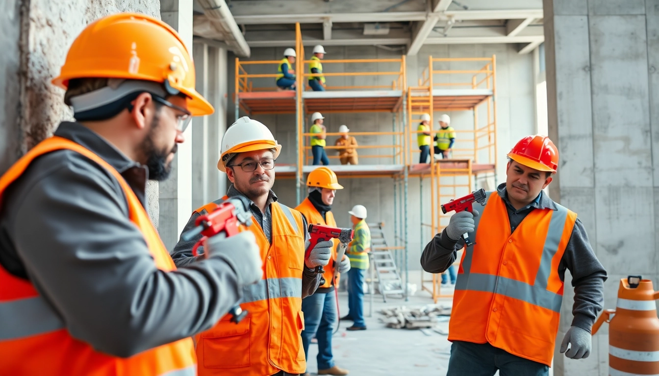 Firestop companies preventing fire hazards during construction work with sealants and caulking.