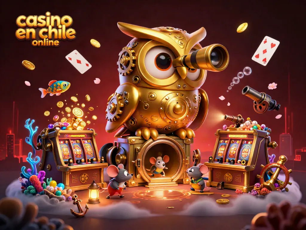 Juega en el mejor casino en Chile online, con tragamonedas y acción emocionante en un fondo vibrante