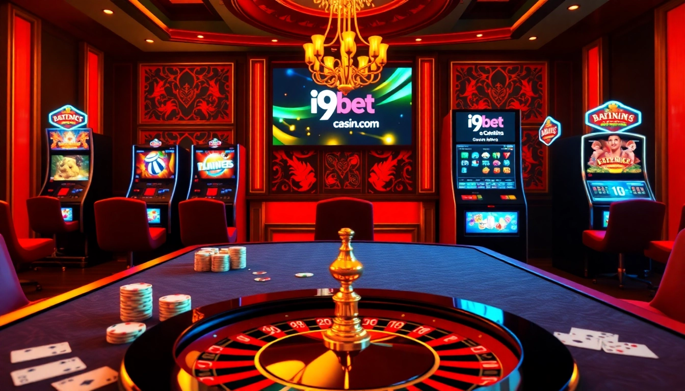 Win big at i9bet.com with vibrant casino tables and exciting game action.