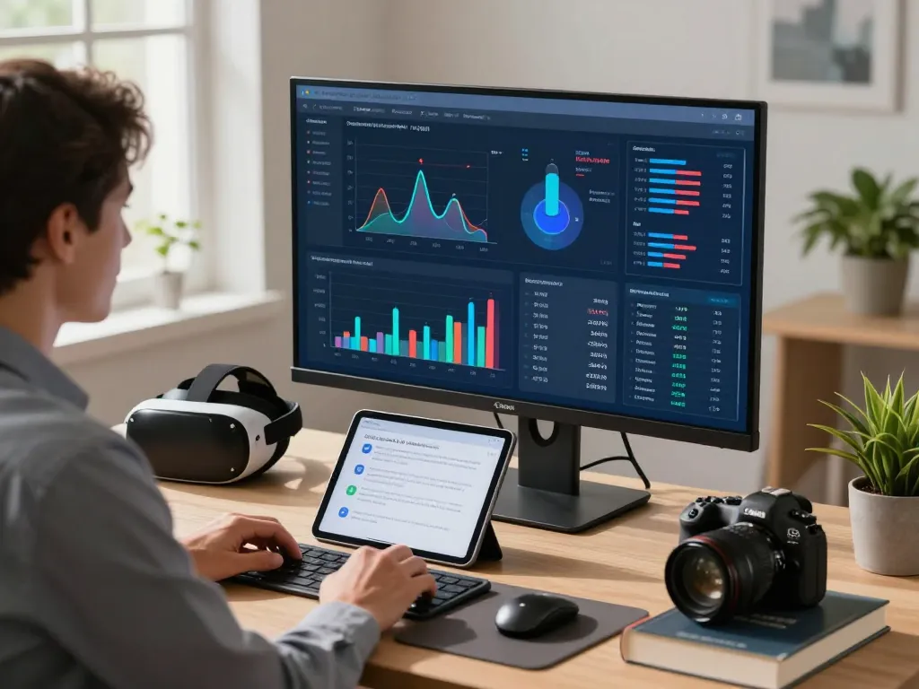 Exploring sex AI technology solutions in a modern digital workspace, highlighting advanced AI analytics.