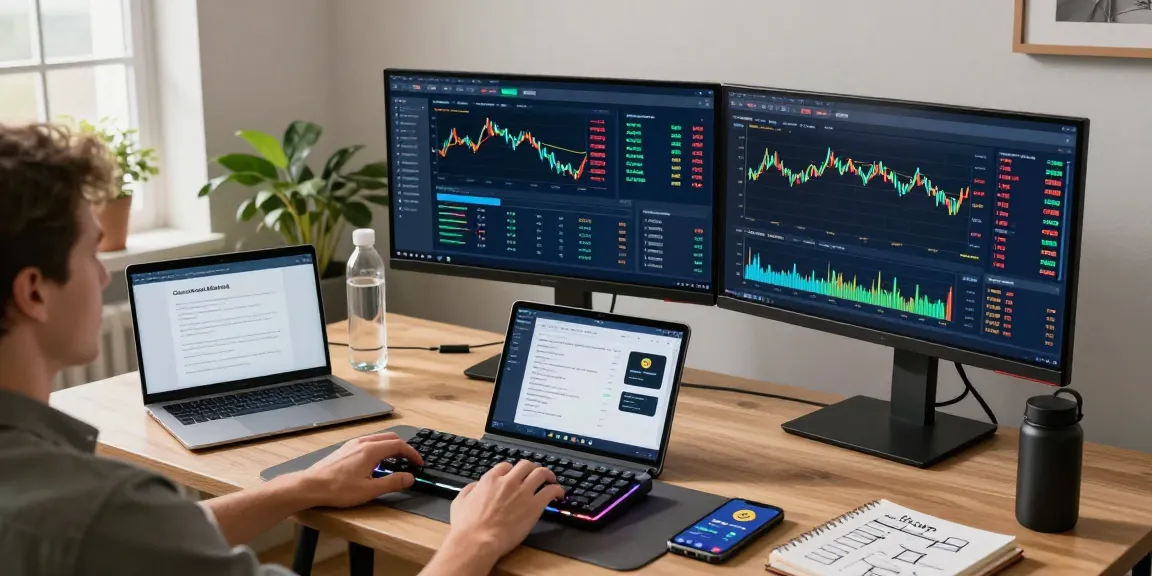 Start cloud mining today with secure, innovative cryptocurrency solutions in a modern workspace.