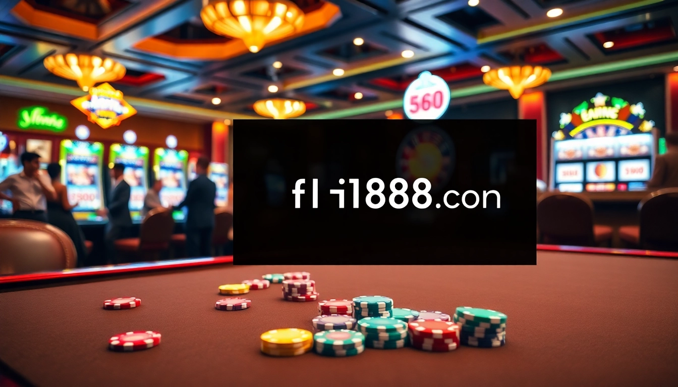 Experience thrilling gaming at https://f168biz.com/ with vibrant casino visuals, poker chips, and spinning roulette wheels.