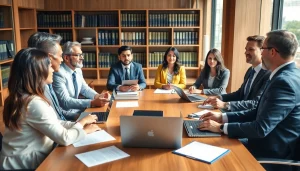 Attorneys collaborating at https://www.expertlawattorneys.com in a professional office setting.