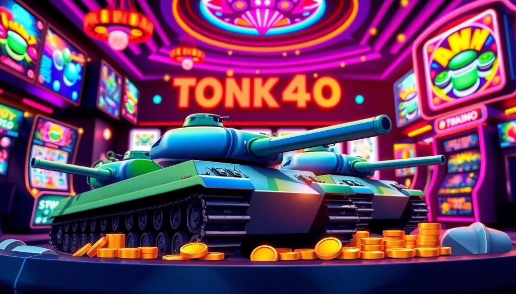 Play tank4d toto slot with captivating graphics and thrilling animations in an immersive layout.
