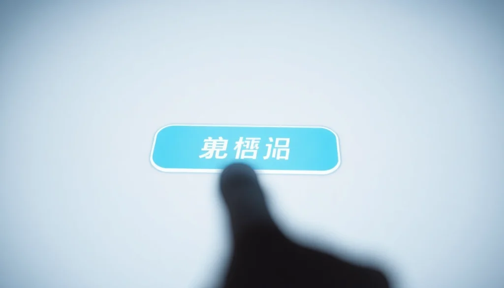 แสดงปุ่มที่มีข้อความ คลิกที่นี่ บนหน้าจอที่สวยงาม