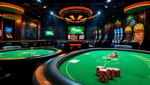 Vivez le frisson des paris chez 79king avec des tables de poker animées, des roues de roulette et des machines à sous dynamiques en action.