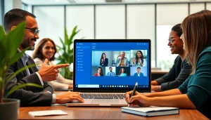 Seamless collaboration captured in a Microsoft Teams meeting, showcasing diverse participation and engagement.
