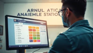 Locate inmates using the Anaheim inmate Locator tool efficiently in a professional police station setting.