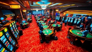 Experience the thrill of high-stakes action at xx88.com with vibrant casino tables and engaged players.