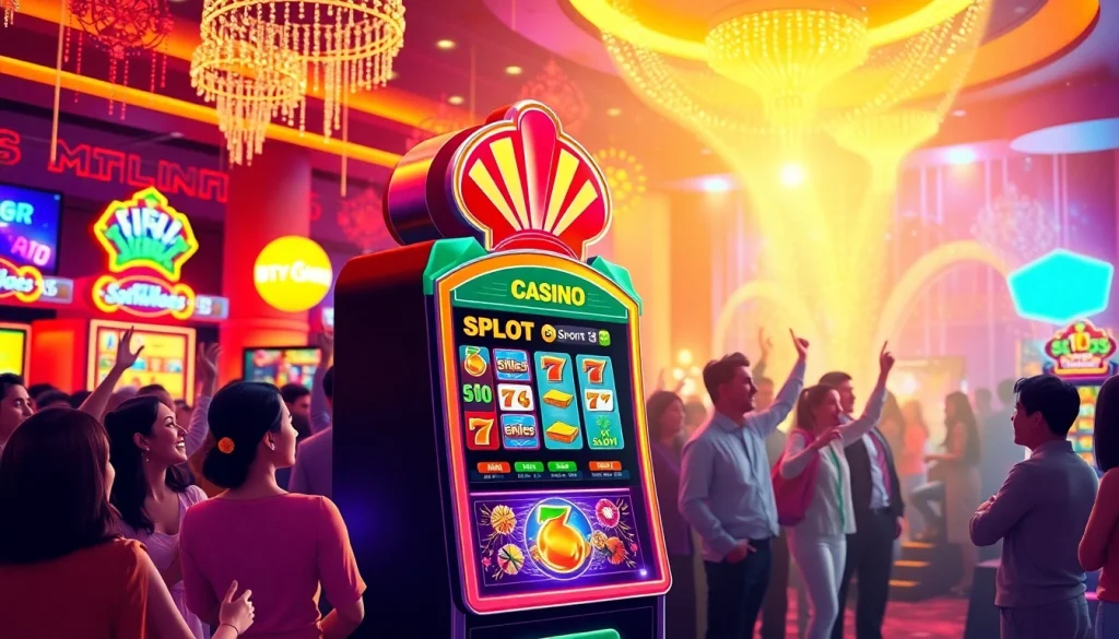 สล็อตออนไลน์ ที่หลากหลายและนักเดิมพันในคาสิโนออนไลน์ที่มีสีสัน