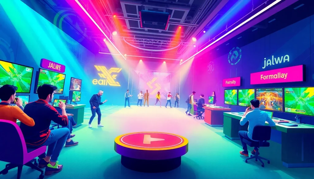 Experience the excitement of Jalwa game while players compete in immersive gaming challenges.