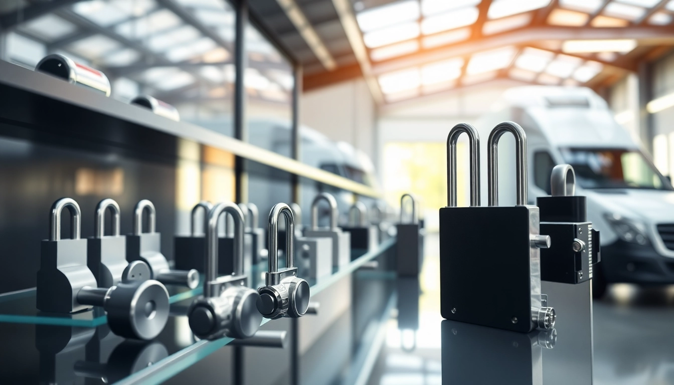 Le serrature professionali di dakenlocks.com per la sicurezza dei veicoli commerciali