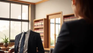 Consultation at https://www.fisher-wilsey-law.com featuring a professional attorney guiding clients.