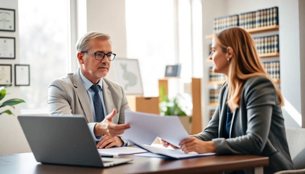 Consultation with a lawyer at https://www.fanninglawllc.com showcasing professionalism and trust.