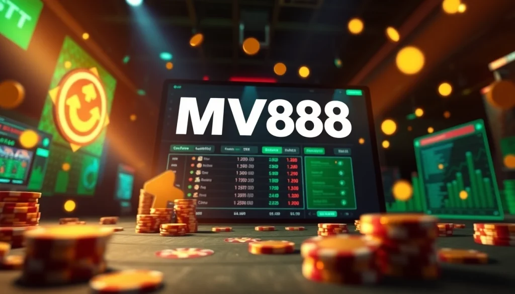 MV88 online gaming platform interface showcasing USDT transactions and user support.