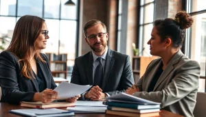 Attorneys from https://www.shiverhamilton.com collaborating in a professional office for personal injury cases.