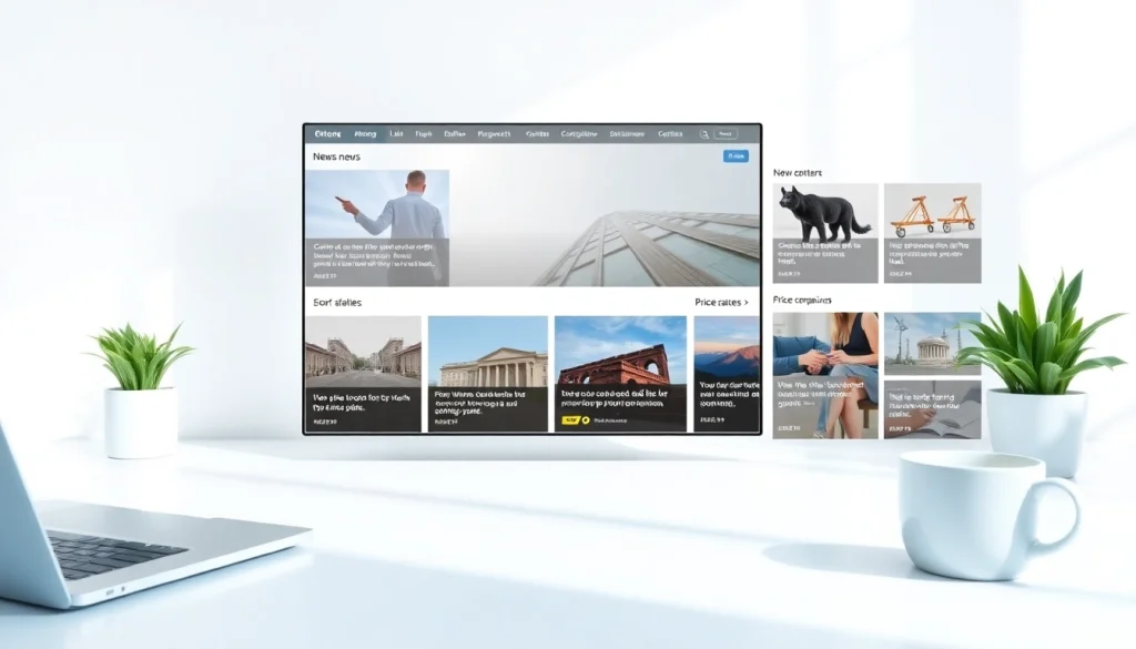 Engage with news content at https://newsharbor.com.ua featuring a clean, user-friendly digital layout.