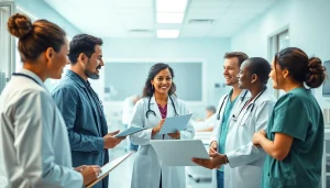 Professionals collaborating at https://tweestedenziekenhuis.nl, providing quality healthcare services.