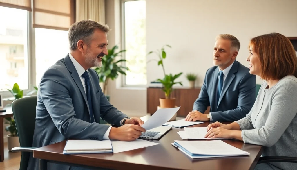 Helping clients through probate processes as a Plantation, Boca Raton & Aventura Probate Lawyer in a professional office.