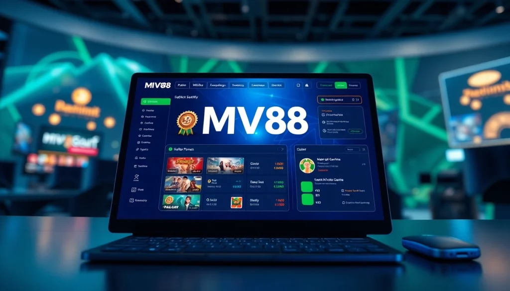 MV88 online gambling interface showcasing secure USDT transactions
